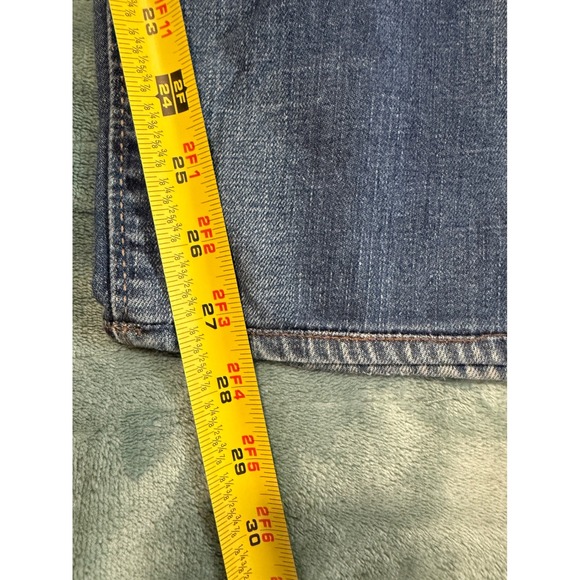 Diesel Thytan Men 34 Jeans Comfort Straight Dark Wash Distressed - Picture 6 of 7